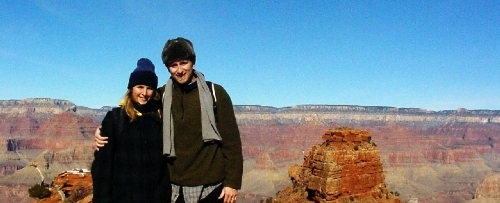 seth martin and mary martin at the grand canyon